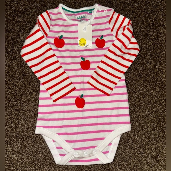 Baby Boden Other - Baby Boden Apple Onesie